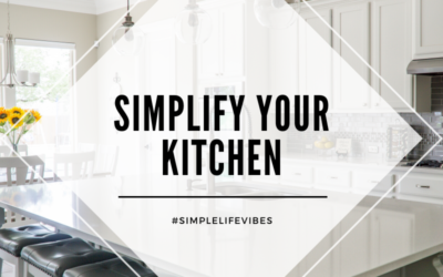 Simplify Your Kitchen